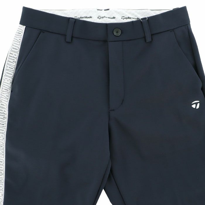 テーラーメイド TaylorMade　メンズ 撥水 防風 ロゴライン ボンディング 裏起毛 ストレッチ ロングパンツ UN360　2024年モデル 詳細3