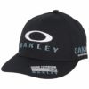 オークリー OAKLEY　メンズ FIXED CAP FA 24.0 立体刺繍ロゴ キャップ FOS901825 02E ブラックアウト　2024年モデル ブラックアウト（02E）