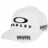 オークリー OAKLEY　メンズ FIXED CAP FA 24.0 立体刺繍ロゴ キャップ FOS901825 100 ホワイト　2024年モデル ホワイト（100）