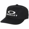 オークリー OAKLEY　メンズ FLAG CAP FA 24.0 星条旗モチーフ刺繍 キャップ FOS901891 02E ブラックアウト　2024年モデル ブラックアウト（02E）