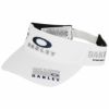 オークリー OAKLEY　メンズ FIXED VISOR FA 24.0 ロゴ刺繍 サンバイザー FOS901902 100 ホワイト　2024年モデル ホワイト（100）