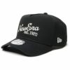 ニューエラ NEW ERA　キャップ 9FORTY A-Frame 2-Tone Duck Canvas 14307508 ブラック　2024年モデル ブラック（14307508）