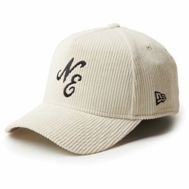 ニューエラ NEW ERA　キャップ 9FORTY A-Frame Corduroy コーデュロイ Classic Logo 14307513 アイボリー　2024年モデル アイボリー（14307513）