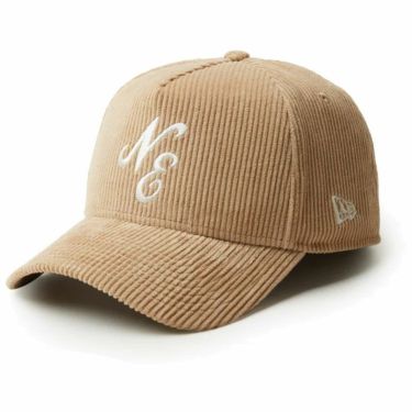 ニューエラ NEW ERA　キャップ 9FORTY A-Frame Corduroy コーデュロイ Classic Logo 14307516 ベージュ　2024年モデル ベージュ（14307516）