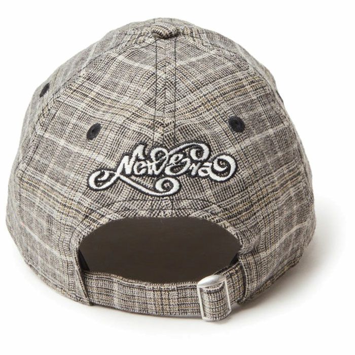 ニューエラ NEW ERA　キャップ 9TWENTY Glitter Glen Check 14307640 グレー　2024年モデル 詳細1