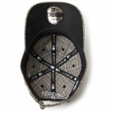 ニューエラ NEW ERA　キャップ 9TWENTY Glitter Glen Check 14307640 グレー　2024年モデル 詳細2