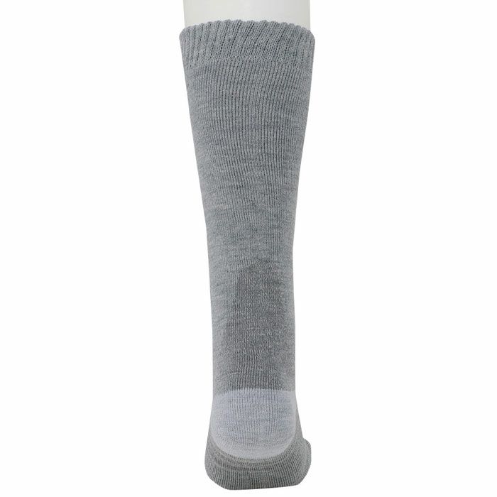 ミズノ MIZUNO　メンズ ブレスサーモ 極厚デラックスウォーム ロング丈 ソックス E2JXB508 06 グレー杢　2024年モデル 詳細1