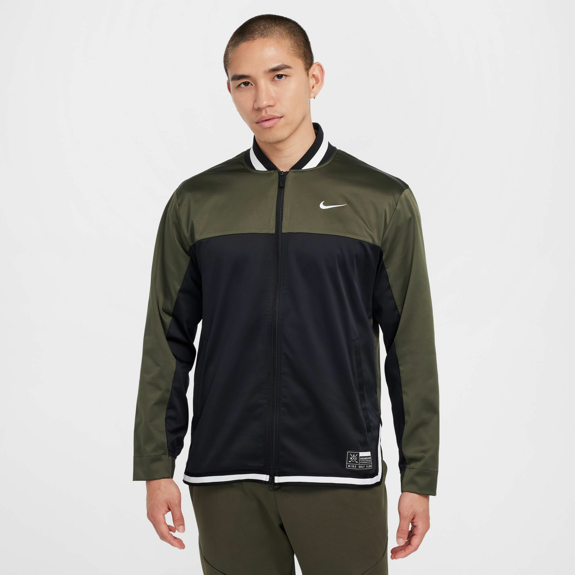 ナイキ NIKE メンズ カラーブロック 長袖 フルジップ ジャケット