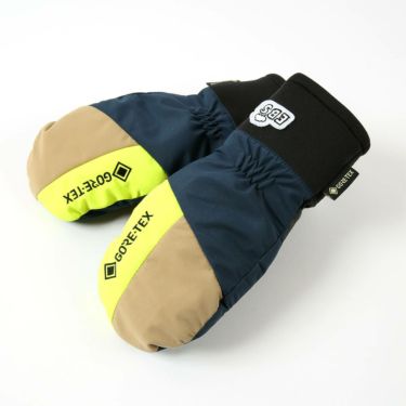 エビス eb's　JR MITT (GORE-TEX) ジュニアミット NEON/BEIGE　ジュニア スキーグローブ 2024-2025 詳細2