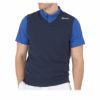 スリクソン SRIXON　メンズ Vネック ニットベスト RGMXJL80　2024年モデル ネイビー（NV00）