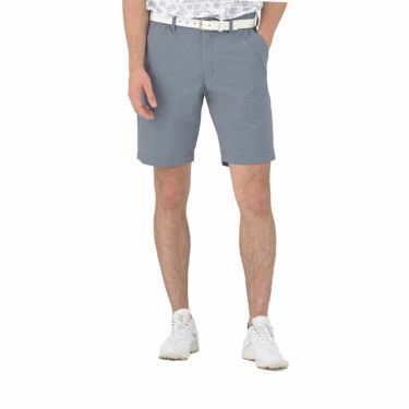スリクソン SRIXON　メンズ ギンガムサッカーストレッチ ショートパンツ RGMXJD50　2024年モデル グレー1（GY01）