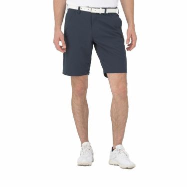スリクソン SRIXON　メンズ ギンガムサッカーストレッチ ショートパンツ RGMXJD50　2024年モデル ネイビー（NV00）