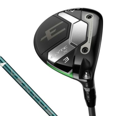 キャロウェイ　ELYTE X エリートX メンズ フェアウェイウッド　VENTUS GREEN 50 for Callaway シャフト　2025年モデル 詳細1