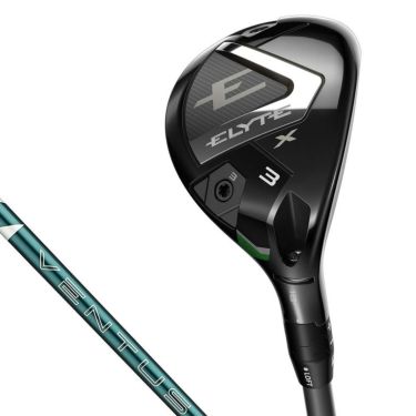 キャロウェイ　ELYTE X エリートX メンズ ユーティリティ　VENTUS GREEN 50 for Callaway カーボンシャフト　2025年モデル 詳細1