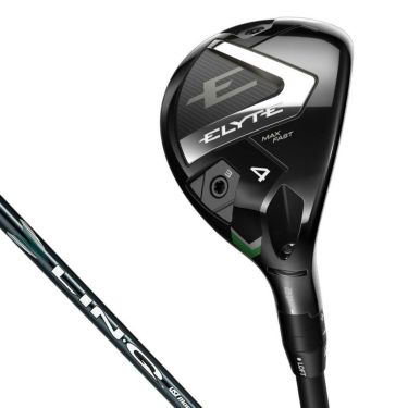 キャロウェイ　ELYTE MAX-FAST エリート マックスファスト メンズ ユーティリティ　LIN-Q GREEN 40 for Callaway カーボンシャフト　2025年モデル 詳細1