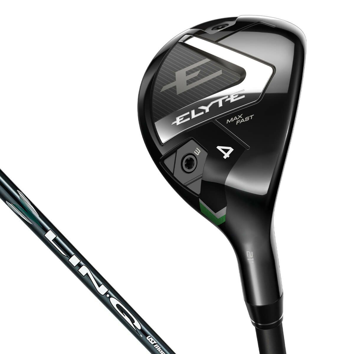 キャロウェイ　ELYTE MAX-FAST エリート マックスファスト メンズ ユーティリティ　LIN-Q GREEN 40 for Callaway カーボンシャフト　2025年モデル 詳細1