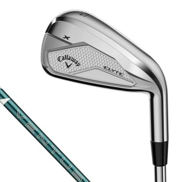 キャロウェイ　ELYTE X エリートX メンズ アイアン　5本セット（＃6～9、PW）　VENTUS GREEN 50 for Callaway カーボンシャフト　2025年モデル 詳細1