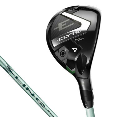 キャロウェイ　ELYTE MAX-FAST エリート マックスファスト レディース ユーティリティ　LIN-Q GREEN 40 for Callaway シャフト　2025年モデル 詳細1