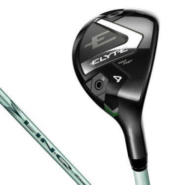 キャロウェイ　ELYTE MAX-FAST エリート マックスファスト レディース ユーティリティ　LIN-Q GREEN 40 for Callaway シャフト　2025年モデル 詳細1