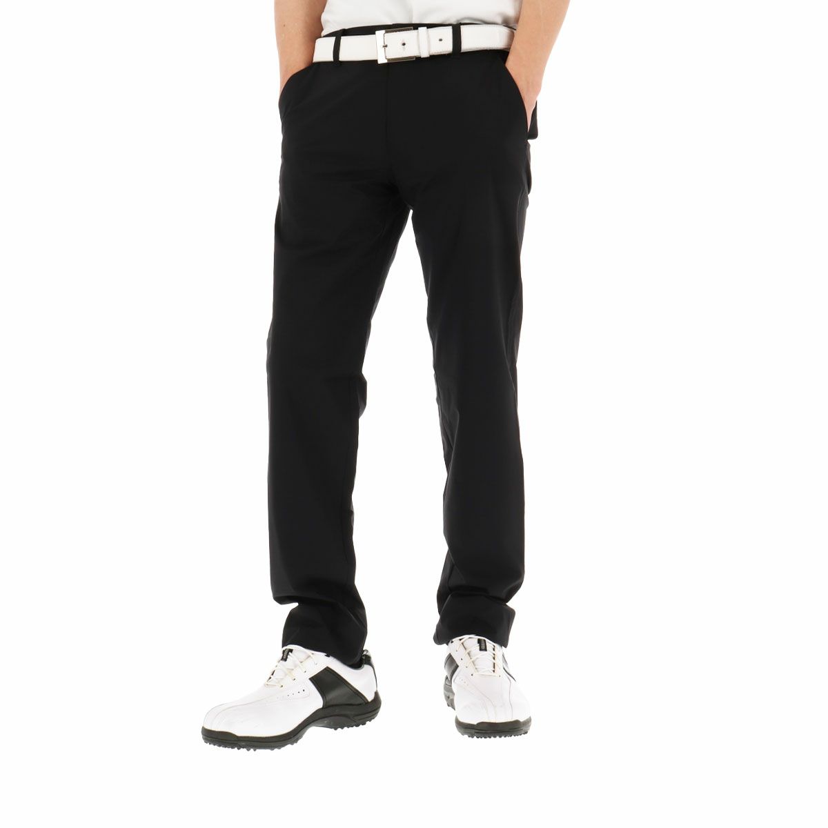 タイトリスト Titleist　メンズ 防水 撥水 ストレッチ ロングパンツ TLPMP160J　2024年モデル ブラック（06）