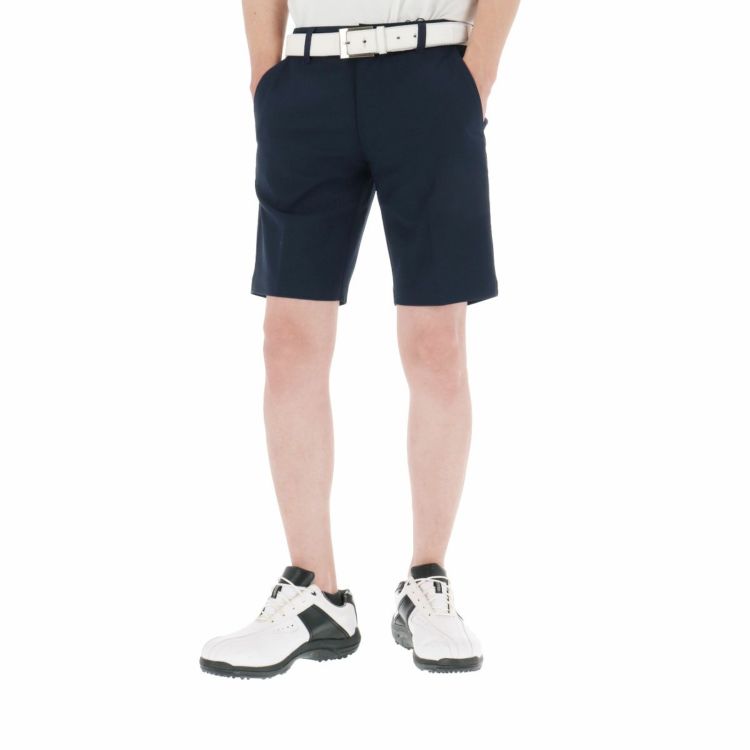 値下げ◇新品◇タイトリスト ストレッチハーフパンツ(ネイビー) L ストレッチ ライトウェイトドビー ショートパンツ(ハーフパンツ