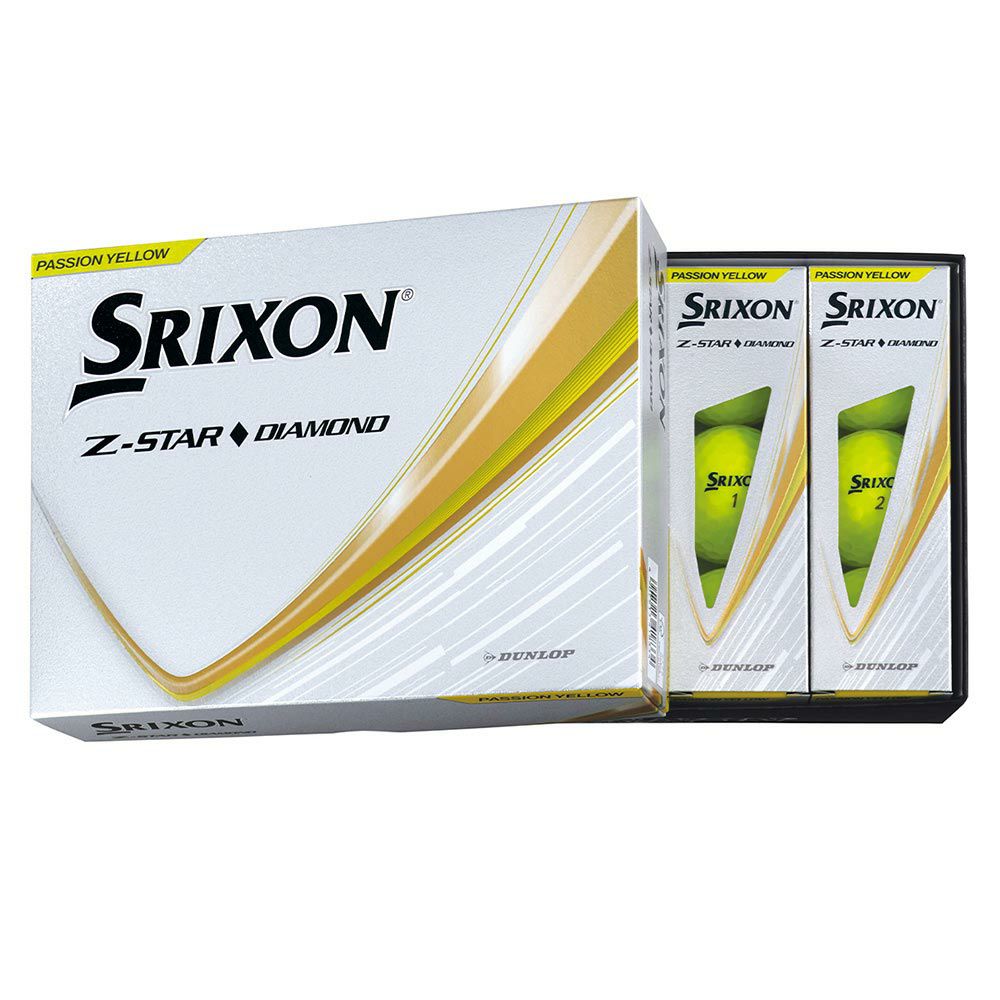 スリクソン Z-STAR ◆ 2025年モデル ゴルフボール プレミアムパッションイエロー　1ダース（12球入り） プレミアムパッションイエロー
