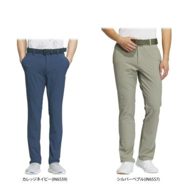 アディダス adidas　メンズ 撥水 4WAYストレッチ ロゴプリント ロングパンツ IKJ51　2024年モデル 詳細1