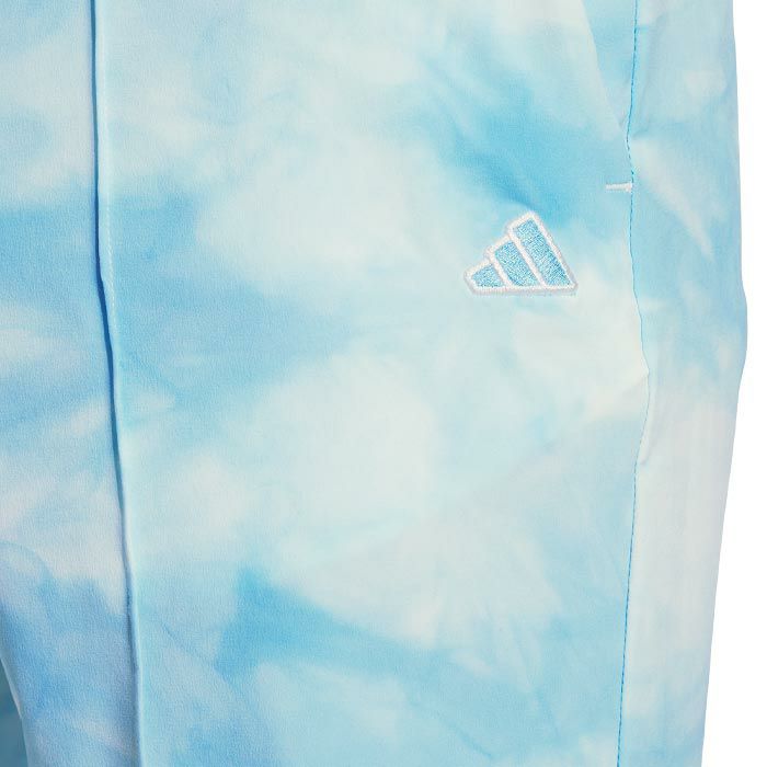 アディダス adidas　メンズ タイダイプリント ストレッチ ロゴ刺繍 ショートパンツ IKK66　2024年モデル 詳細3