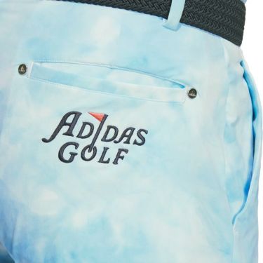 アディダス adidas　メンズ タイダイプリント ストレッチ ロゴ刺繍 ショートパンツ IKK66　2024年モデル 詳細4