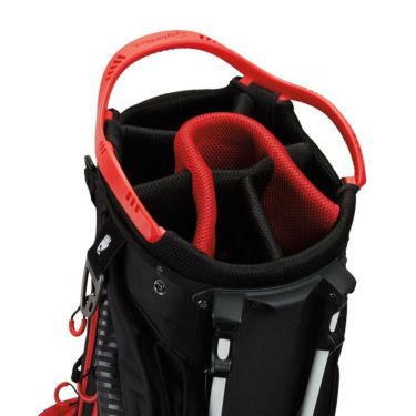 テーラーメイド メンズ PRO STAND プロ メンズ スタンド キャディバッグ TF531 V97597 BLACK/RED　2024年モデル BLACK/RED（V97597）