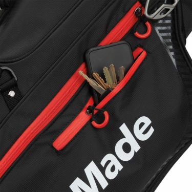 テーラーメイド メンズ PRO STAND プロ メンズ スタンド キャディバッグ TF531 V97597 BLACK/RED　2024年モデル BLACK/RED（V97597）