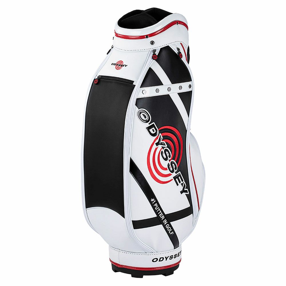 オデッセイ　キャディバッグ FW 24 JM 5124504 ホワイト　2024年モデル 詳細2