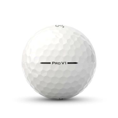 タイトリスト　プロV1 2025年モデル　ゴルフボール　1ダース（12球入り）　ホワイト 詳細3