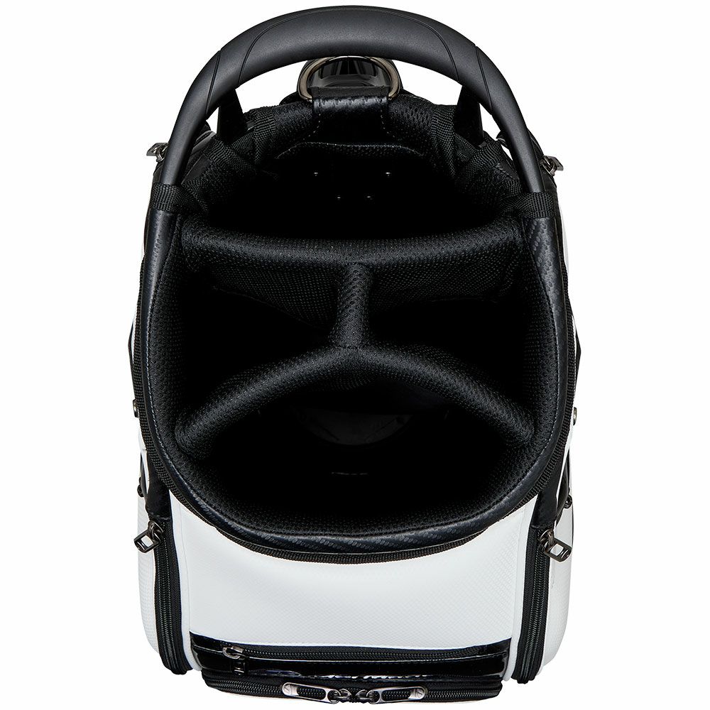 テーラーメイド　オーステック メンズ キャディバッグ UN725 M13505 ホワイト/ブラック　2025年モデル 詳細4