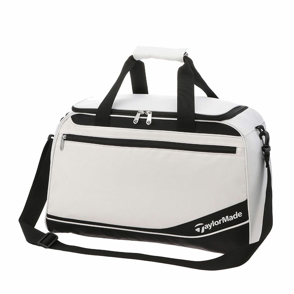 テーラーメイド　トゥルーライト メンズ ボストンバッグ UN068 U21998 ホワイト/ブラック　2025年モデル 詳細1