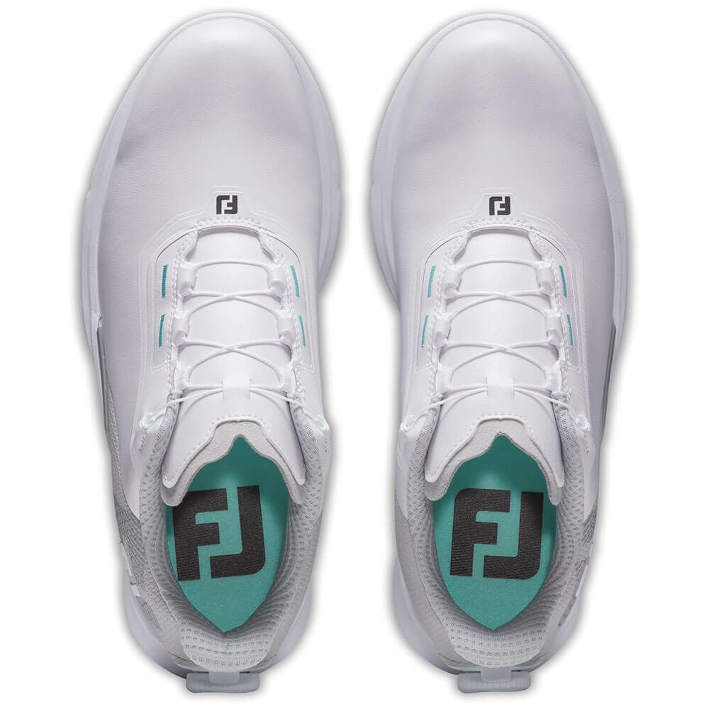 フットジョイ　フューエル ボア 2025年モデル レディース スパイクレス ゴルフシューズ 91292 ホワイト/グレー 詳細7