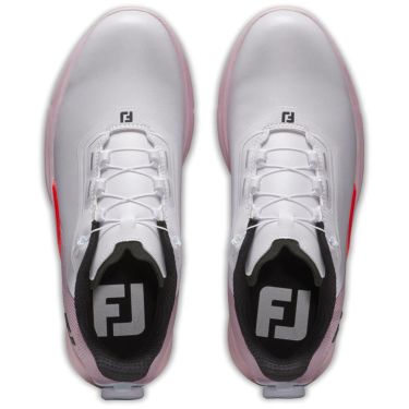 フットジョイ　フューエル ボア 2025年モデル レディース スパイクレス ゴルフシューズ 93792 ホワイト/ピンク 詳細7