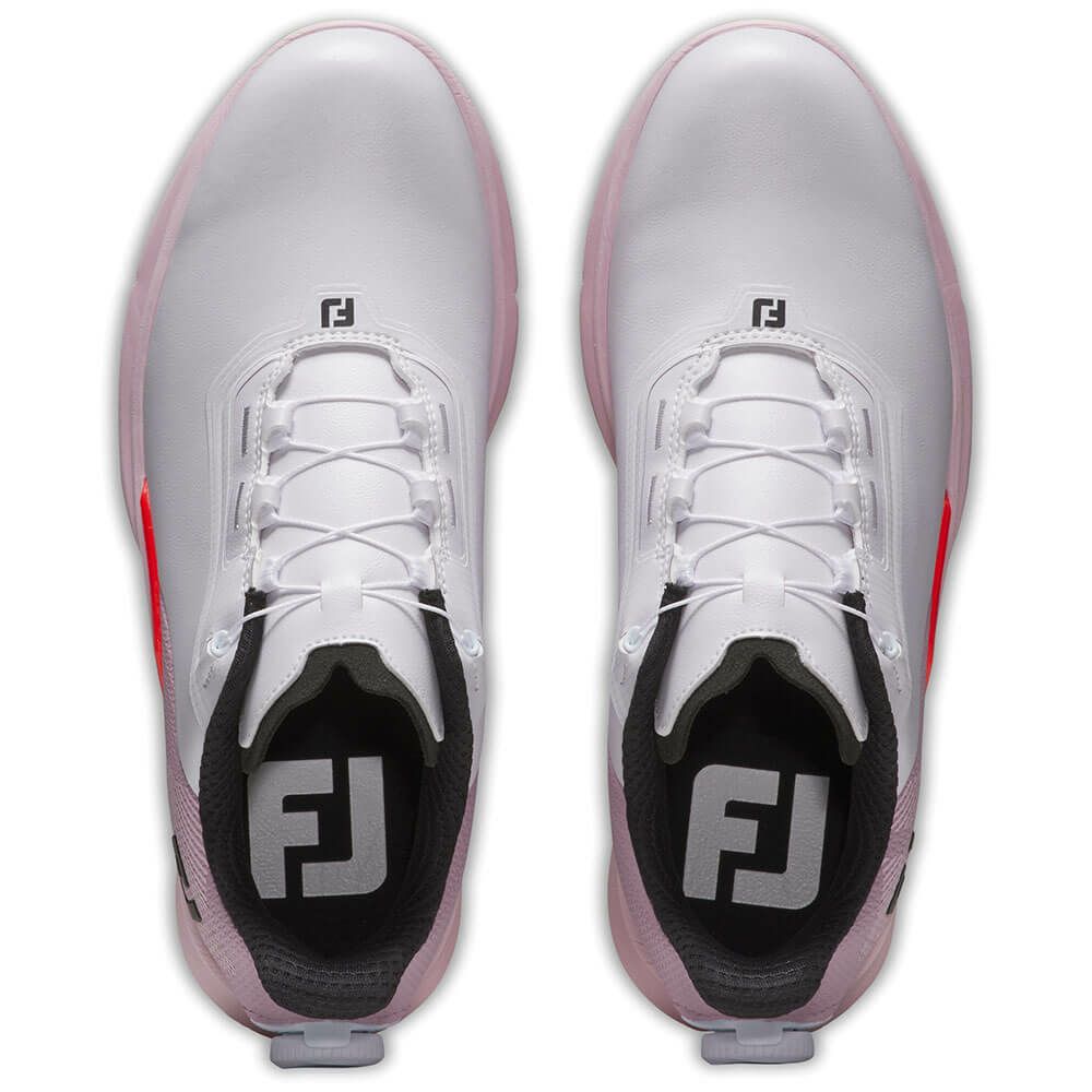 フットジョイ　フューエル ボア 2025年モデル レディース スパイクレス ゴルフシューズ 93792 ホワイト/ピンク 詳細7