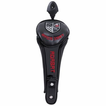 アダバット adabat　ユーティリティ用　メンズ ヘッドカバー ABU435 BK ブラック　2025年モデル ブラック