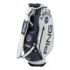 ピン PING　Mr.PING ストリートカジュアル キャディバッグ CB-N2502 38303-01 WHITE/NAVY　2025年モデル 詳細1