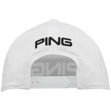 ピン PING　キャンディバー メッシュキャップ HW-T2501 38205-01 WHITE　2025年モデル 詳細2