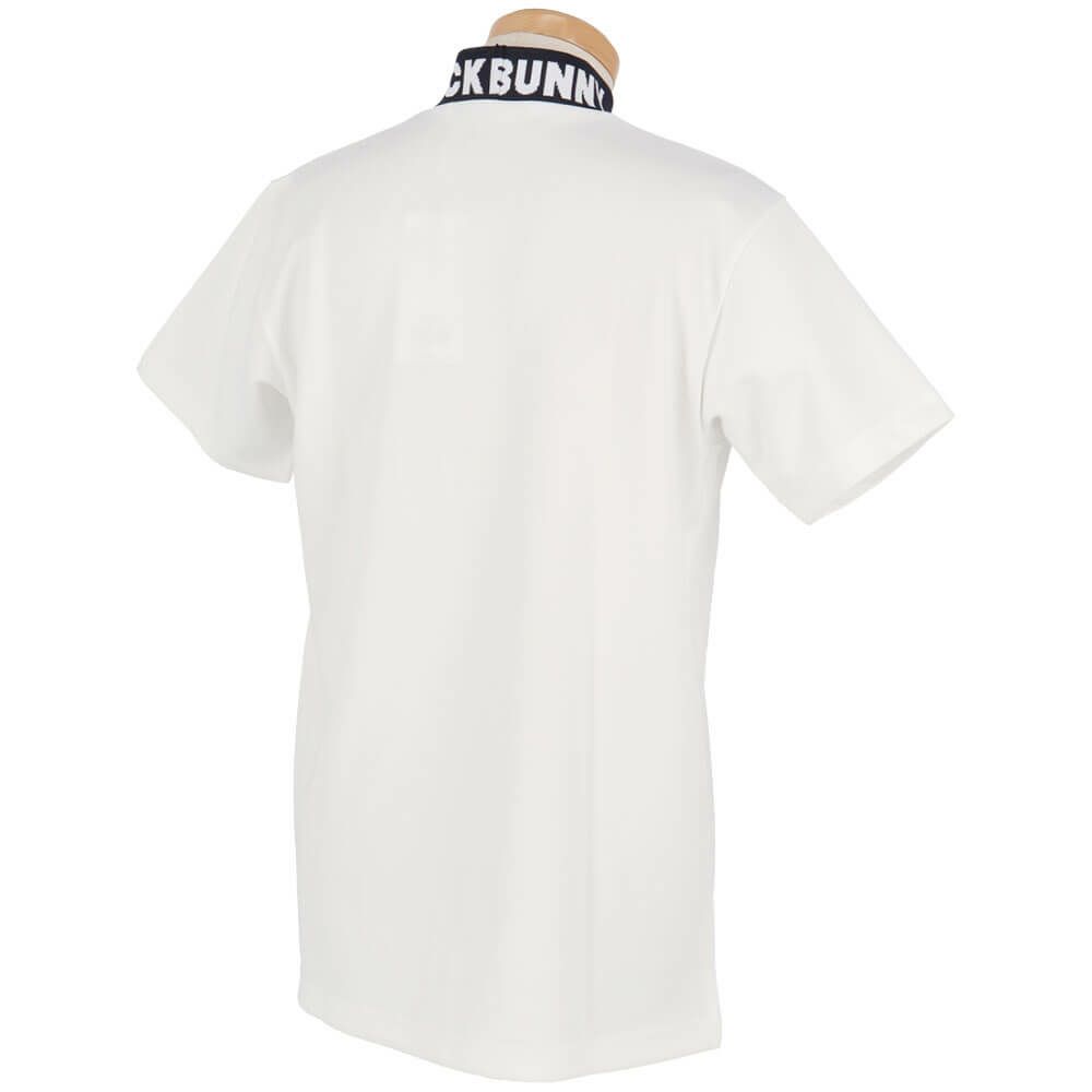 ジャックバニー Jack Bunny!!　メンズ ダブルフェイスカノコ 半袖 モックネックシャツ 262-5167111　2025年モデル 詳細2