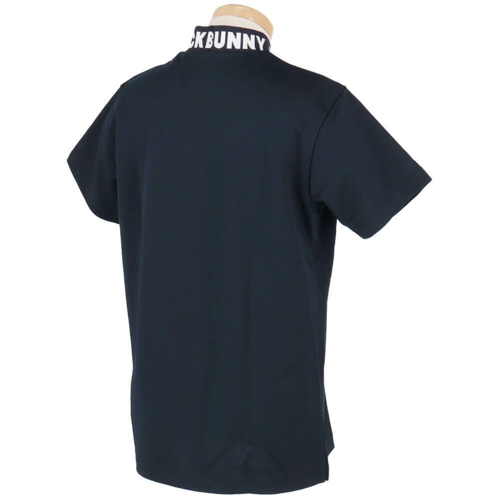 ジャックバニー Jack Bunny!!　メンズ ダブルフェイスカノコ 半袖 モックネックシャツ 262-5167111　2025年モデル 詳細4