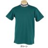 ジャックバニー Jack Bunny!!　メンズ ダブルフェイスカノコ 半袖 モックネックシャツ 262-5167111　2025年モデル　グリーン