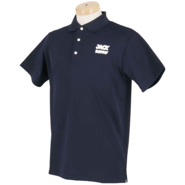 ジャックバニー Jack Bunny!!　メンズ ブリスターメッシュ 半袖 ポロシャツ 262-5160101　2025年モデル 詳細3