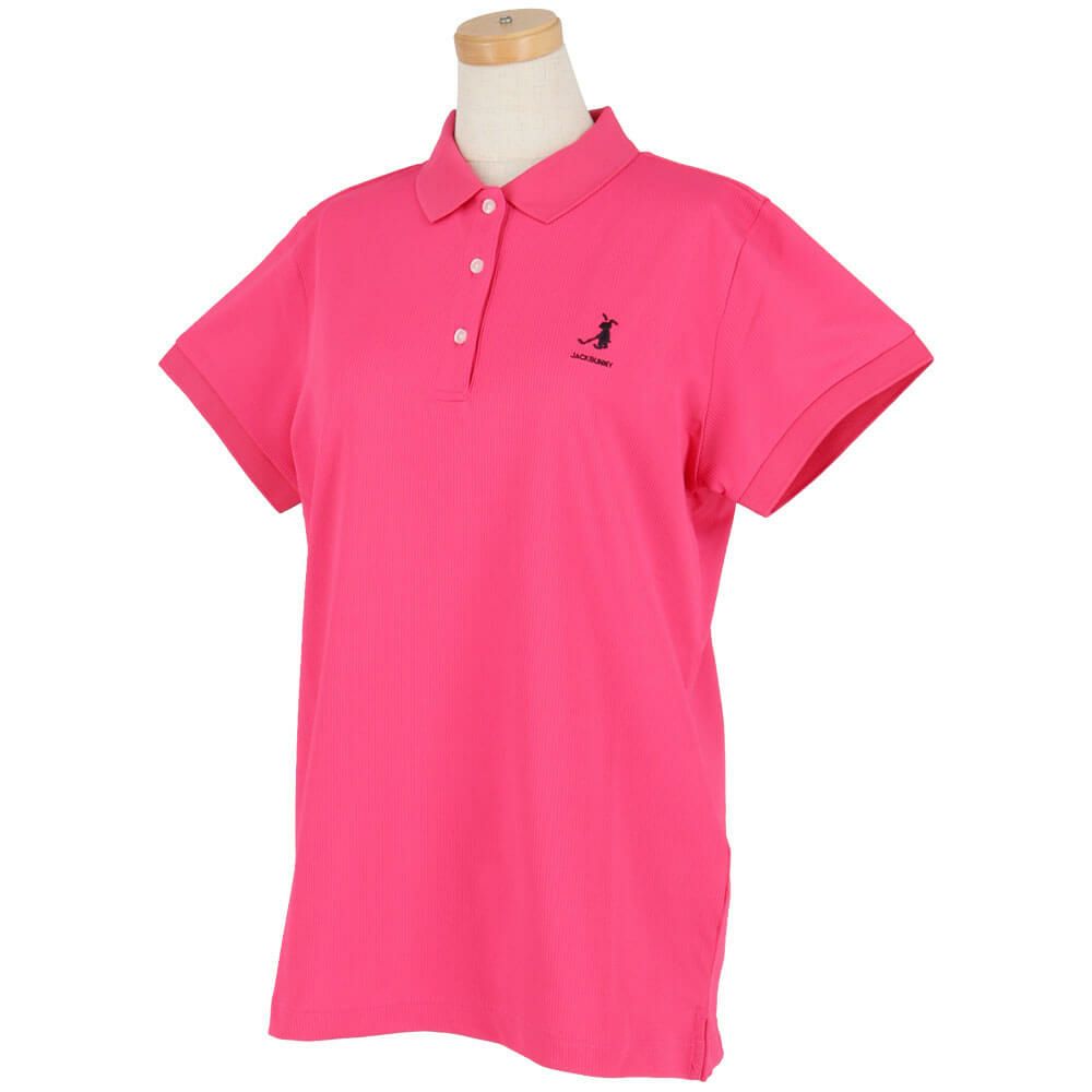 ジャックバニー Jack Bunny!!　レディース 天竺メッシュ 半袖 ポロシャツ 263-5160116　2025年モデル 詳細5