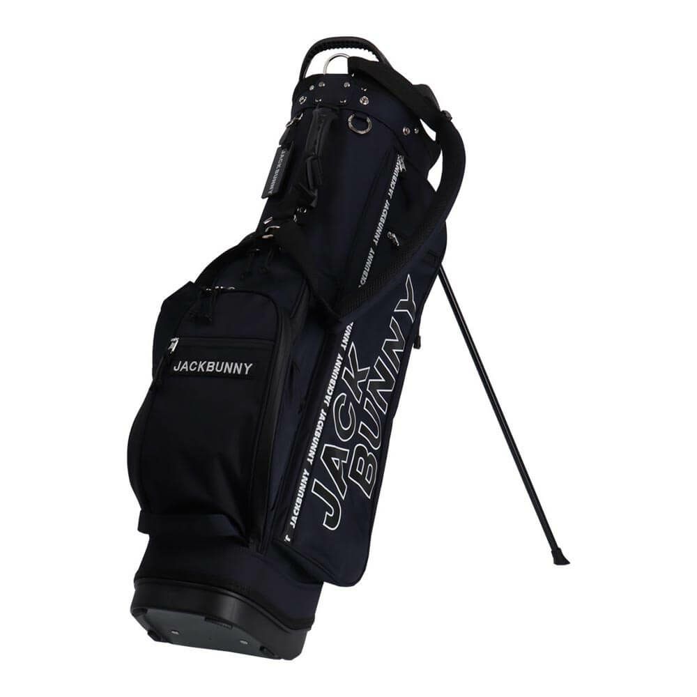 ジャックバニー Jack Bunny!! ロゴファスナー スタンド キャディバッグ  