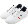 ルコック Le coq sportif　LCS BIARRITZ BOA ソフトスパイク ゴルフシューズ LG4FCS10U WHNV ホワイト×ネイビー　2024年モデル ホワイト×ネイビー（WHNV）