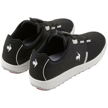 ルコック Le coq sportif　LCS BIARRITZ BOA ソフトスパイク ゴルフシューズ LG4FCS12U BKWH ブラック×ホワイト　2024年モデル ブラック×ホワイト（BKWH） 詳細1