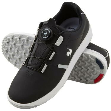 ルコック Le coq sportif　LCS BIARRITZ BOA ソフトスパイク ゴルフシューズ LG4FCS12U BKWH ブラック×ホワイト　2024年モデル ブラック×ホワイト（BKWH） 詳細3